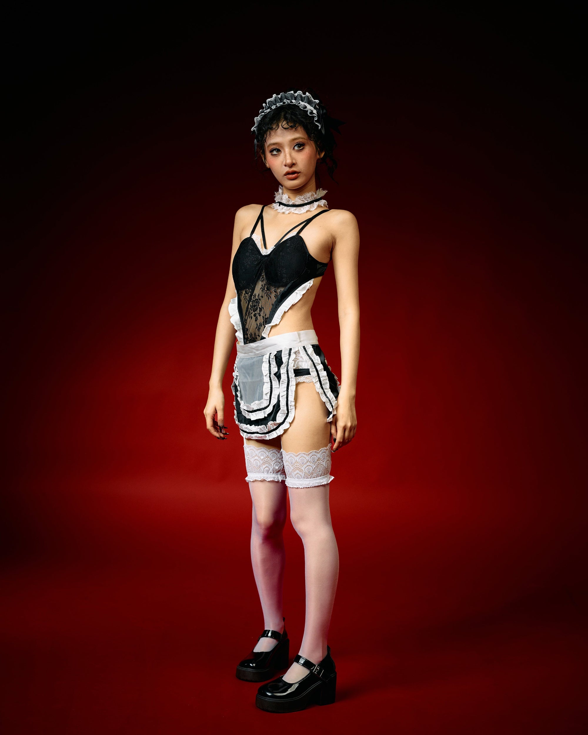 Midnight Obedience Maid Set