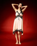 Champagne Whisper Lace Nightdress Set