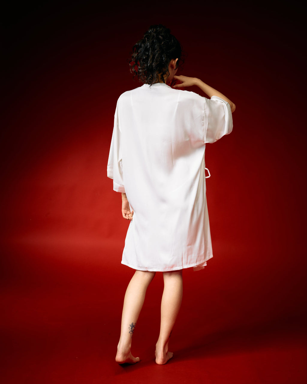 Moonlight White Lace Nightwear Set