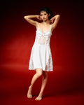 Moonlight White Lace Nightwear Set
