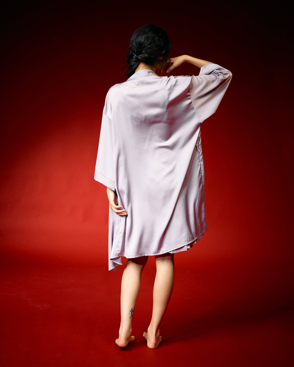 Moonlight Purple Lace Nightwear Set